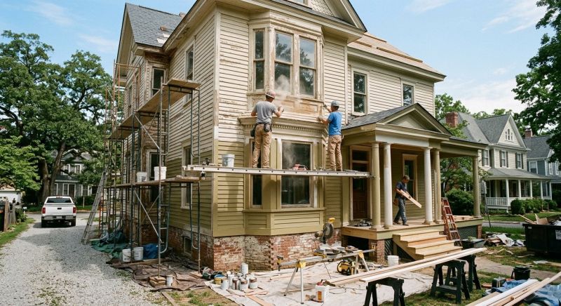 Exterior Renovation in Houston, TX